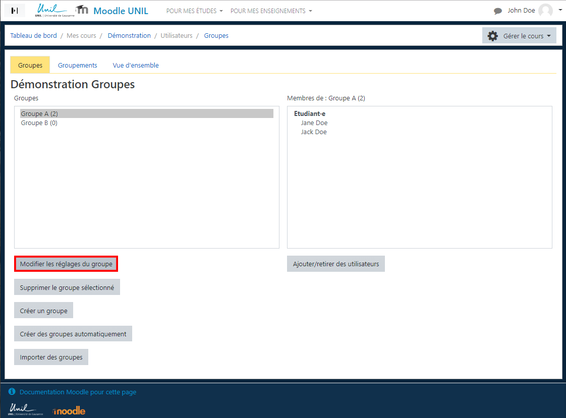 Utiliser La Messagerie Dans Moodle Les Ressources Du Riset